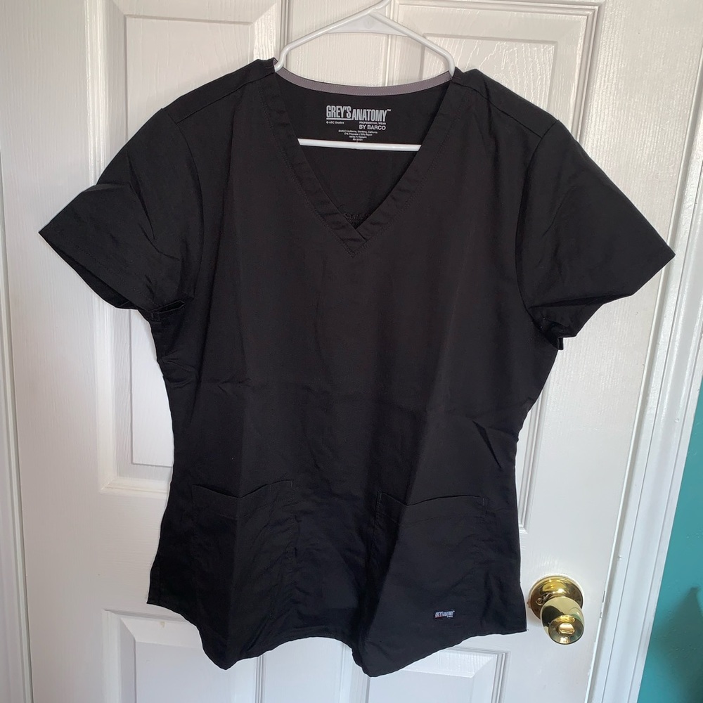 Black Grey’s Anatomy Profesional Wear by Barco Scrubs L